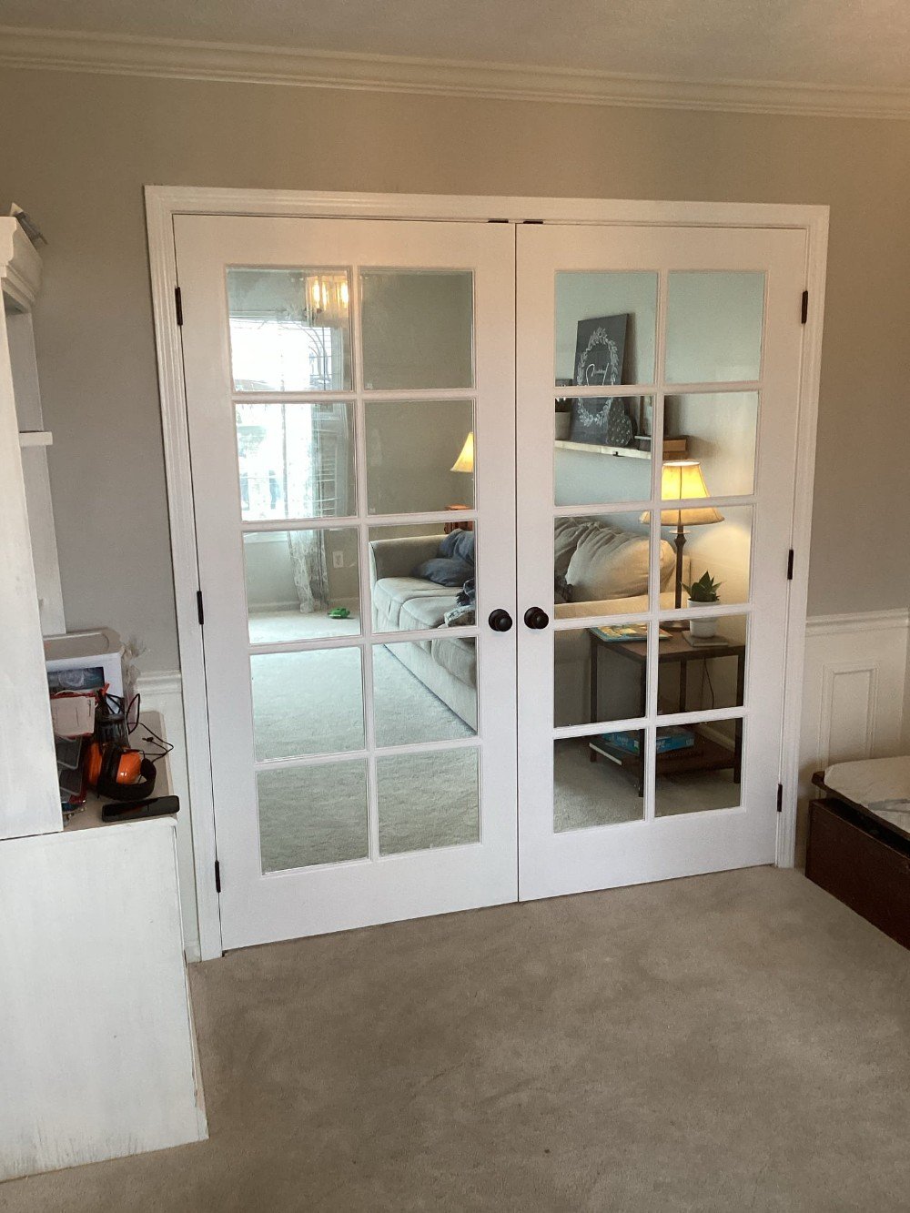 French door install