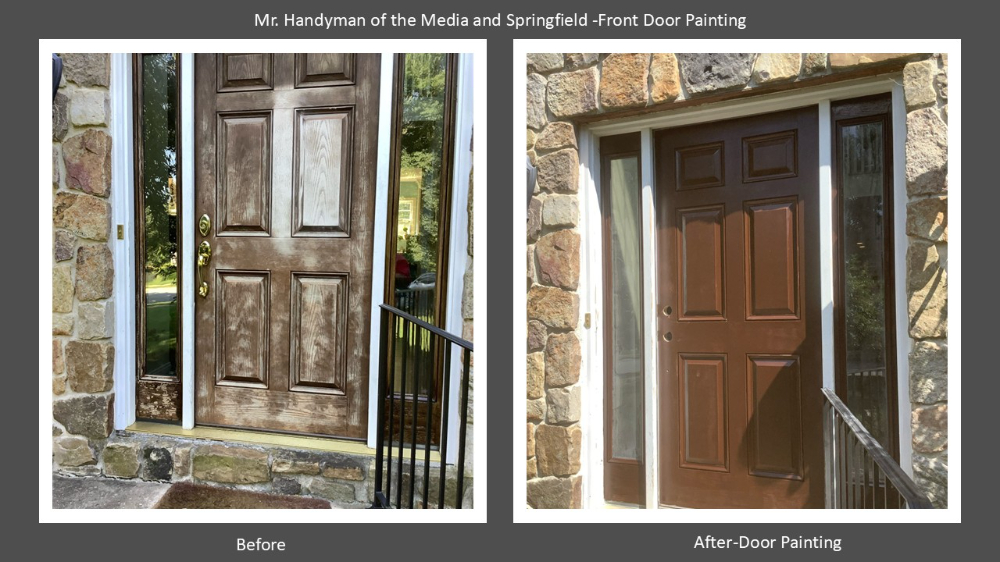 Front Door Staining- Media PA