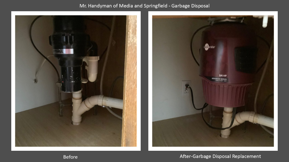 Garbage Disposal Replacement- Chester Heights PA