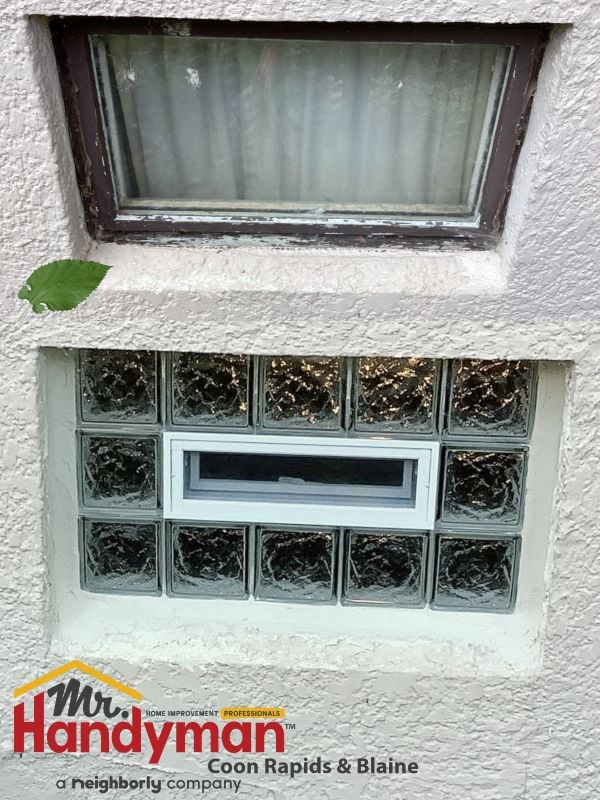 Glass Block Window Installation
