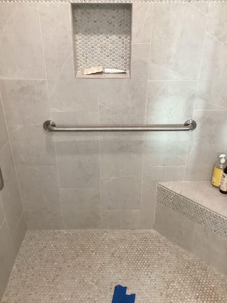 Grab Bar Installation - Shower
