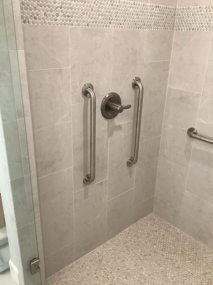 Grab Bar Installation - Shower