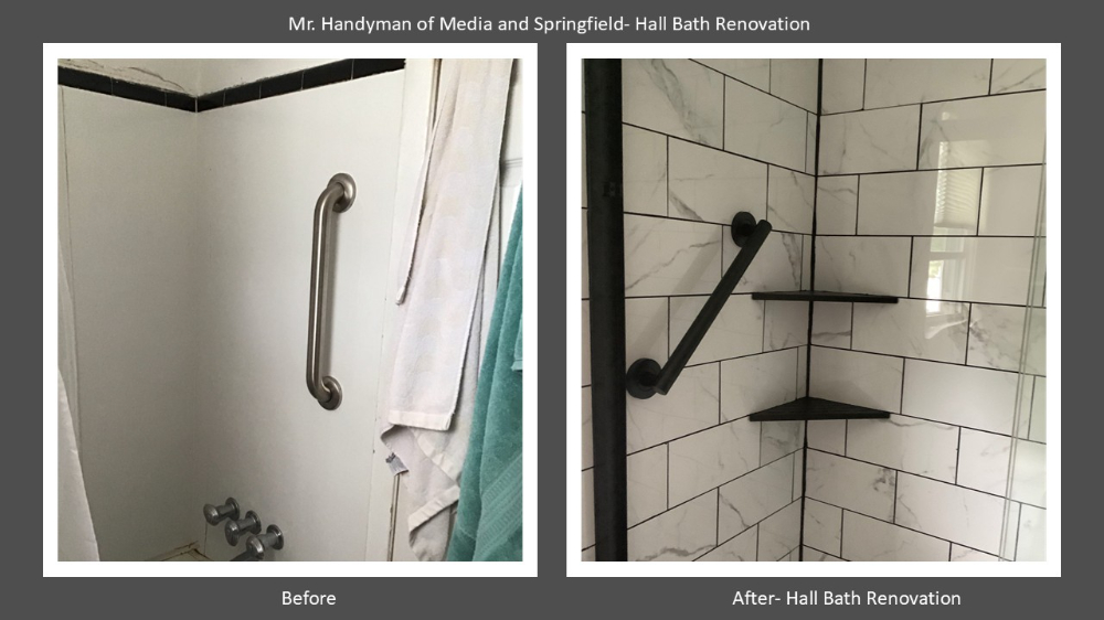 Hall Bath Renovation- Brookhaven PA