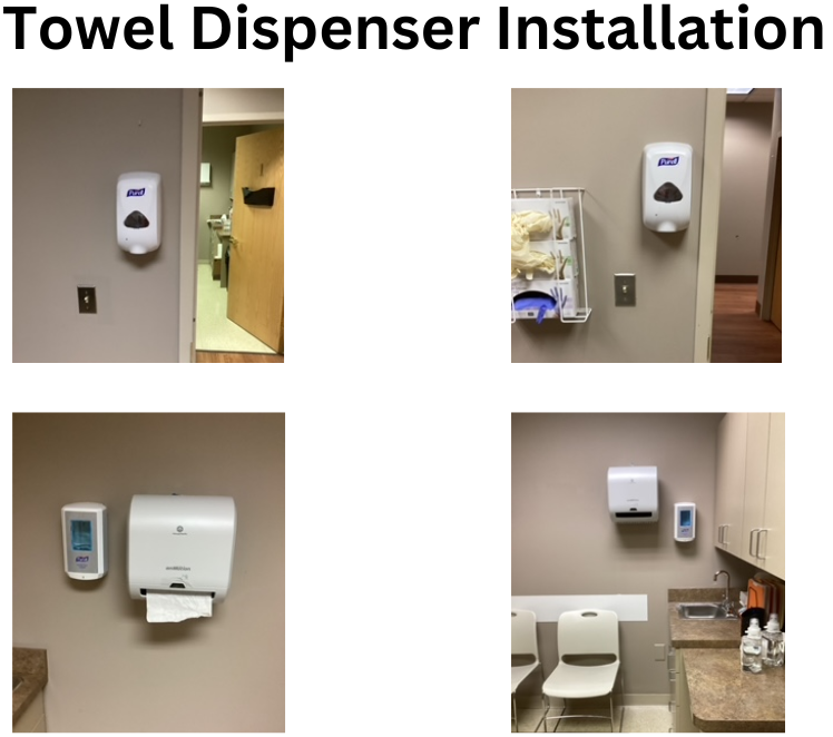 Hand Sanitizer Installation