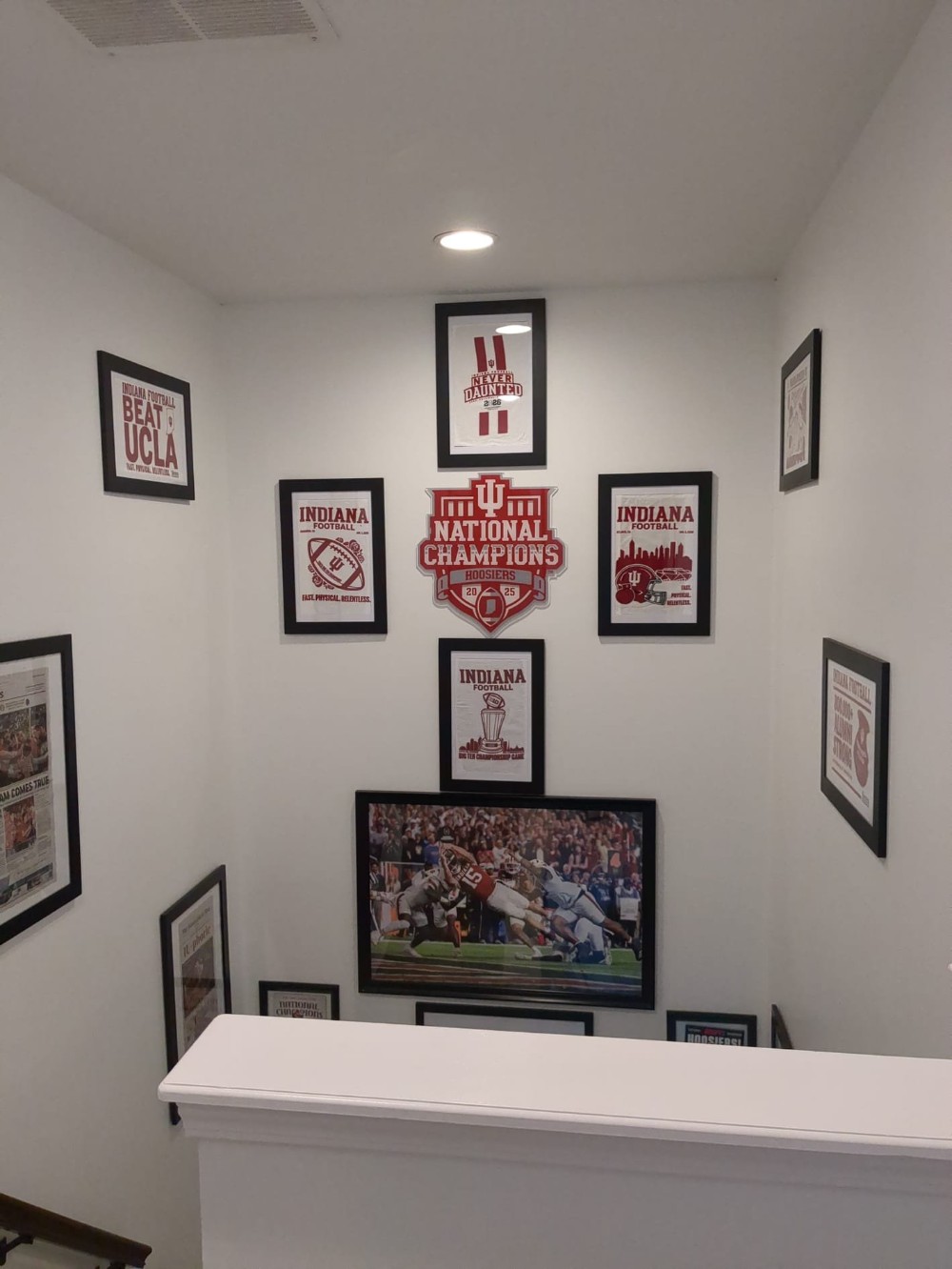 IU Championship Photo Display