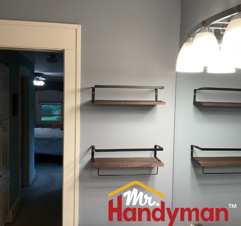 Install Floating Shelves