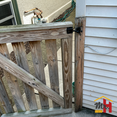 Install Lock on Gate