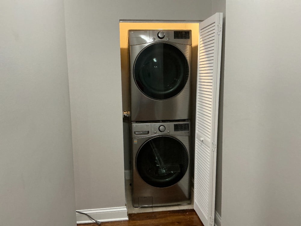 Install Stackable Washer and Dryer