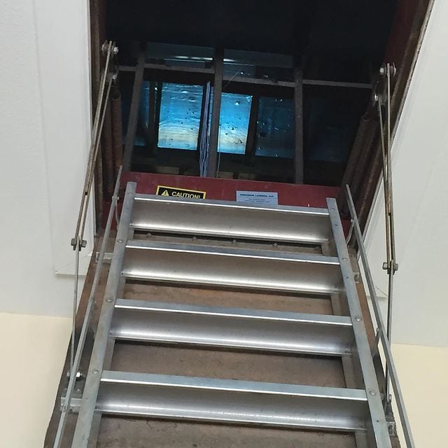 Install attic ladder