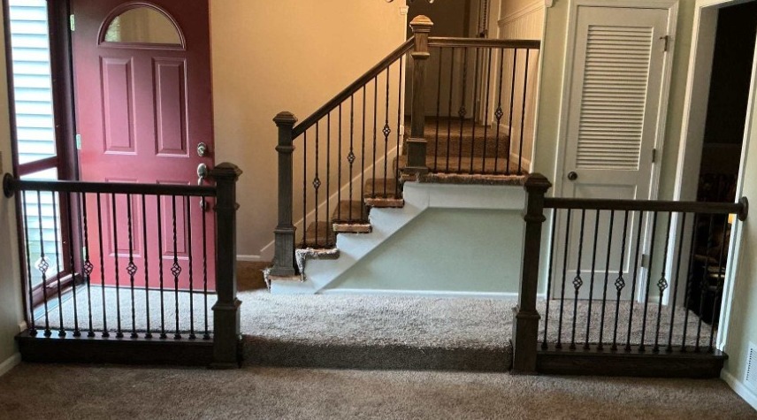 Interior Railing replacement in Olathe