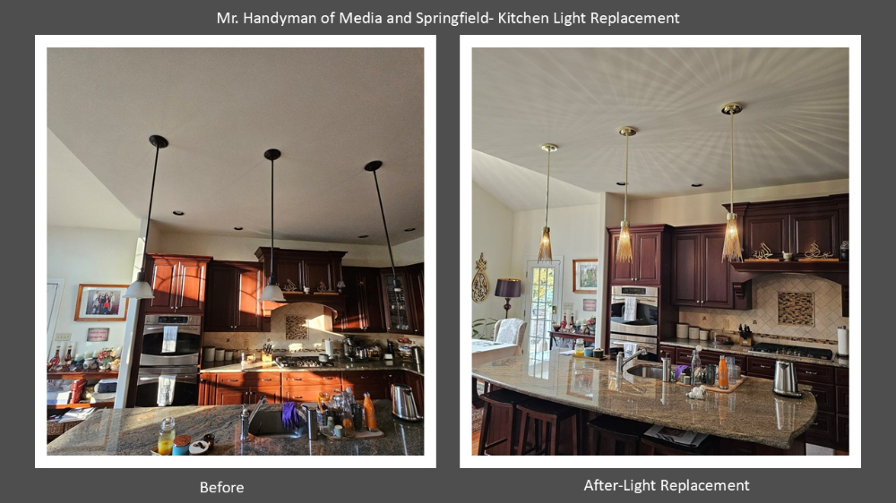 Kitchen Light Replacement- Yeadon PA