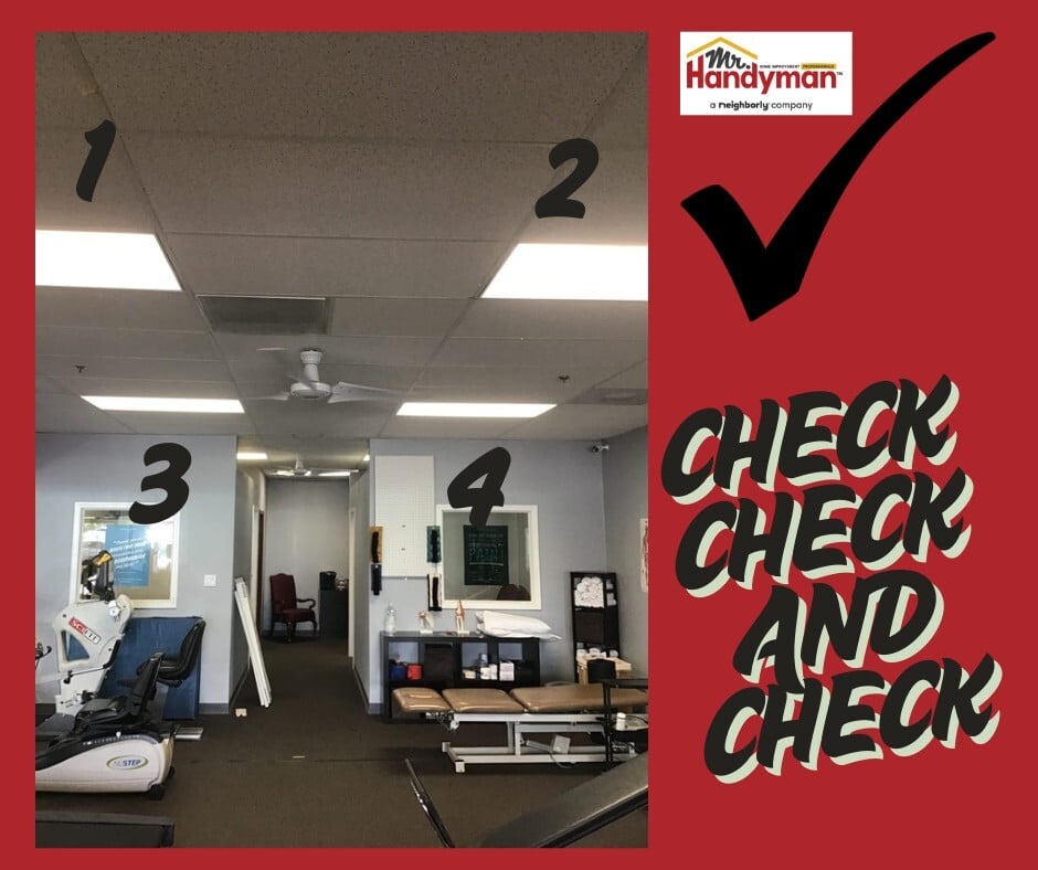 Lights at Physical Therapy Center