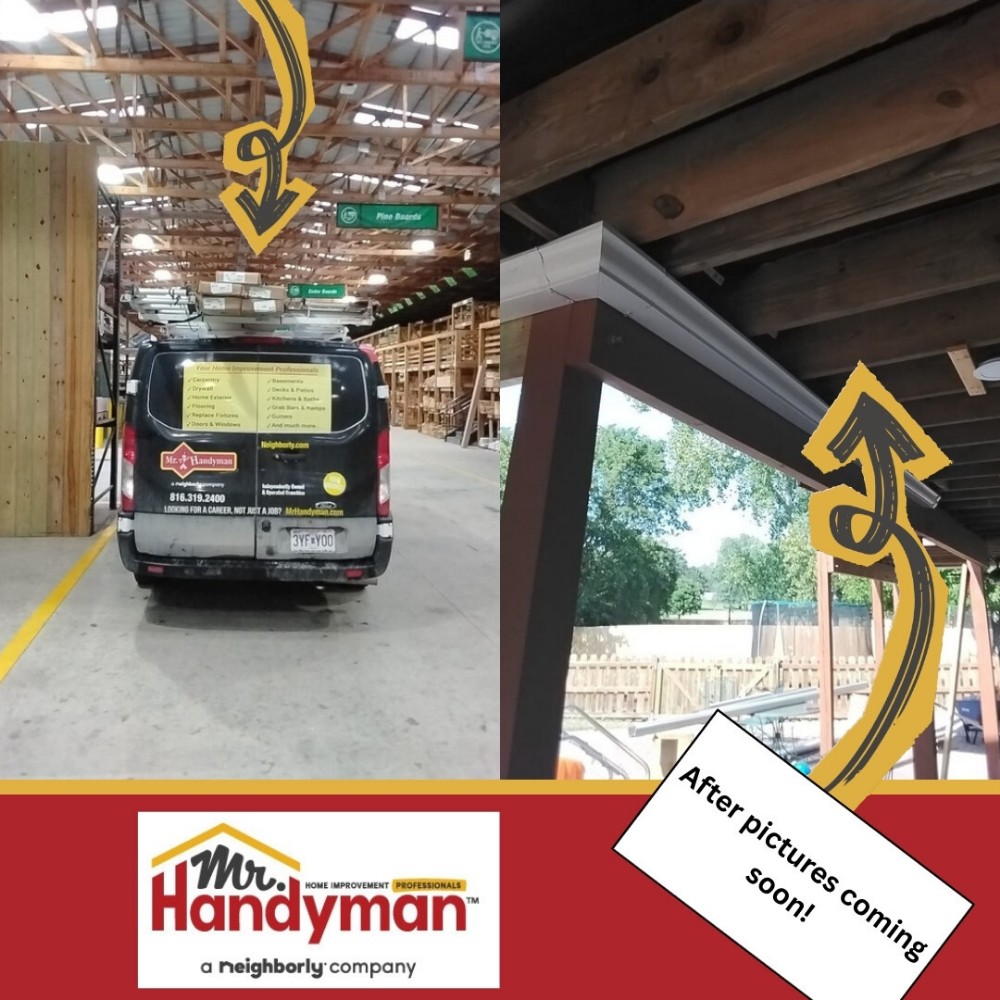 Locked and loaded for a deck ceiling installation!