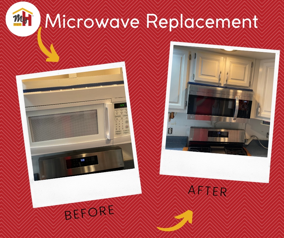 Microwave Installation/Replacement in Ann Arbor, Saline, Chelsea, Ypsilanti, Brighton, and Howell