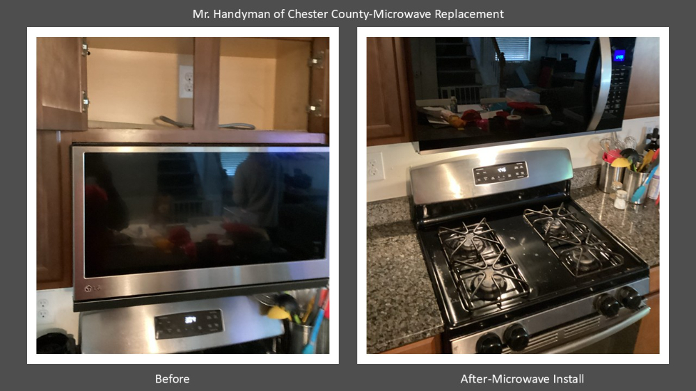 Microwave Replacement West Chester, Pa Chester County