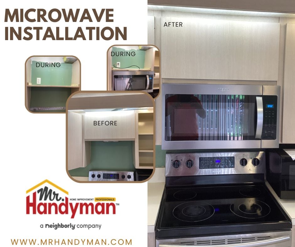 Microwave installation.