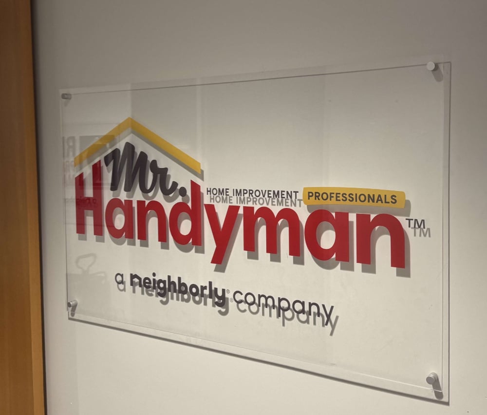 Office Sign for Mr. Handyman