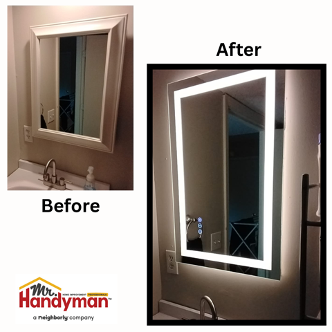 New Bathroom Mirror
