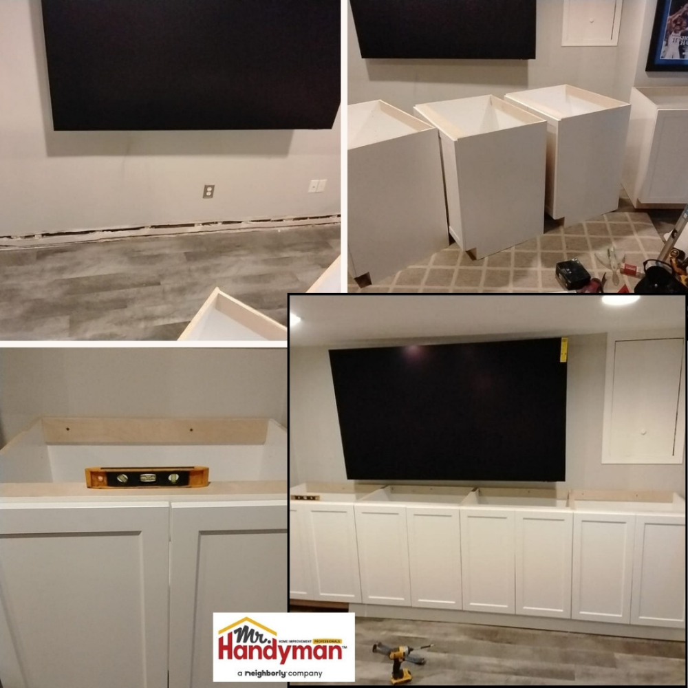 New Cabinet Installation