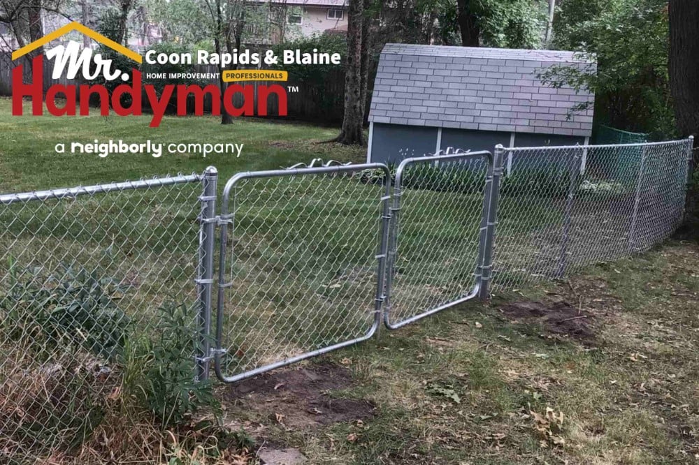 New Chain link Fence