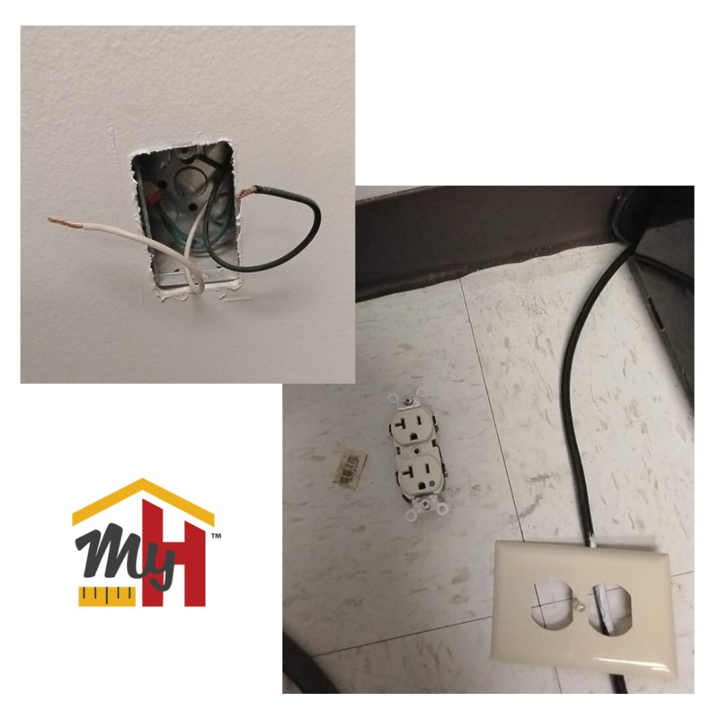 New Grounded Outlet Installed
