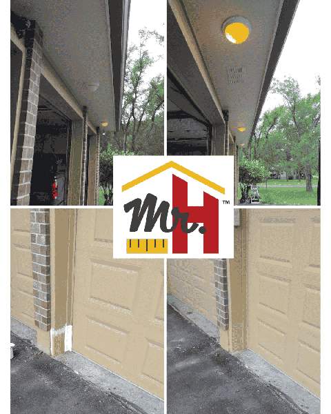 New Outdoor Light and Trim Work