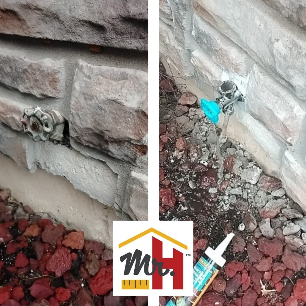 New Outdoor Spigot