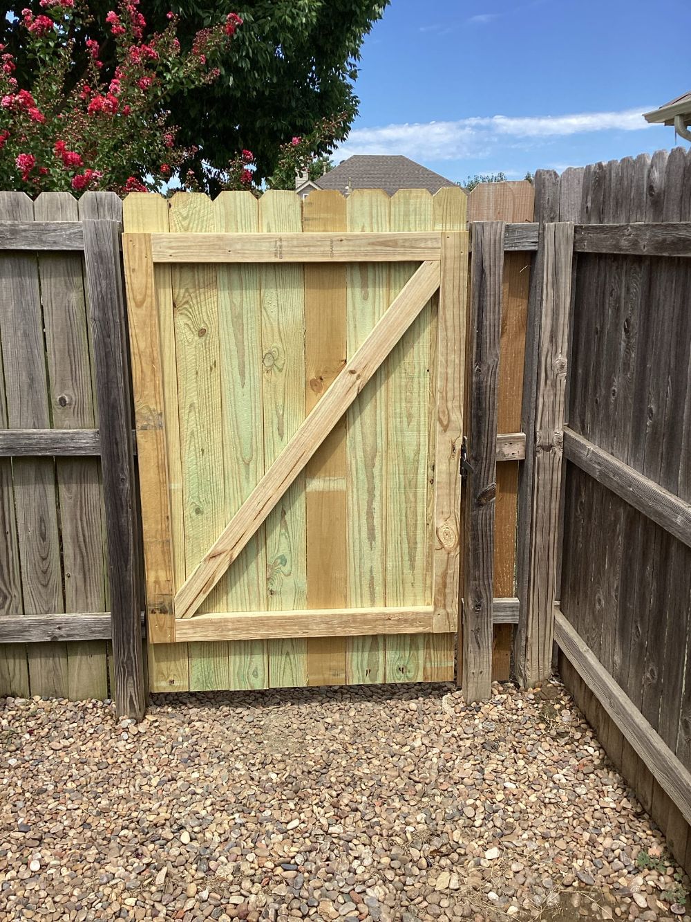 Privacy Fence Gate