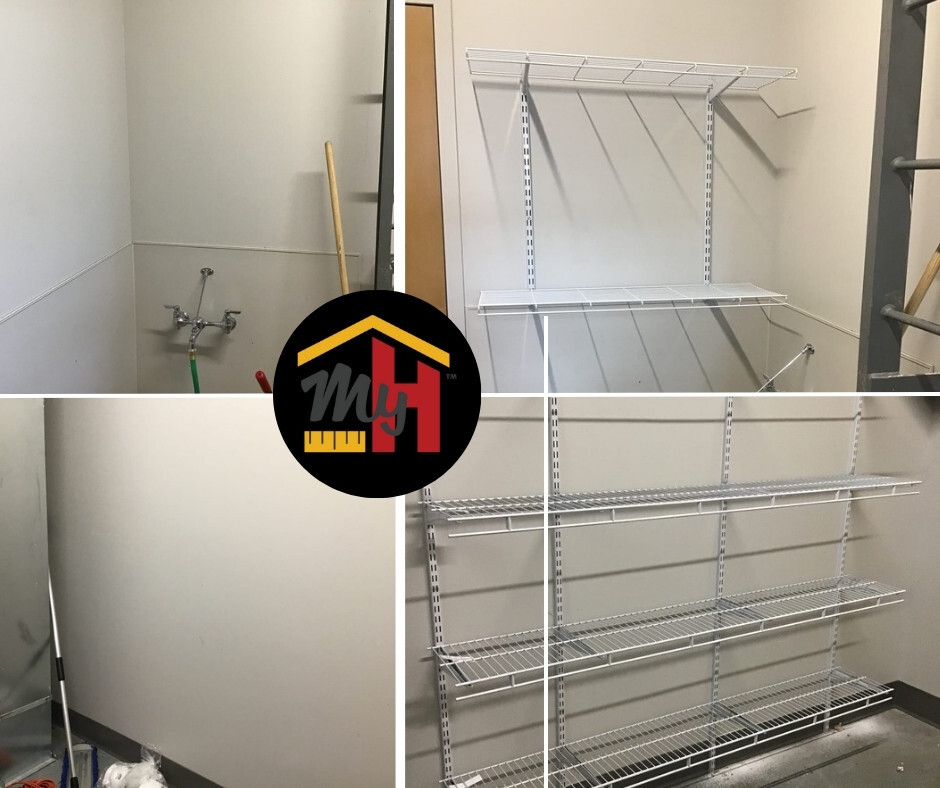 New Shelving Installed