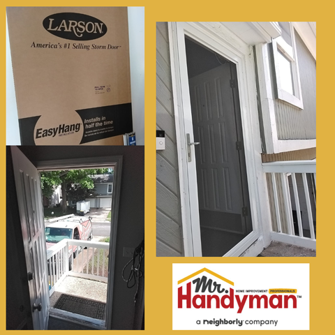 New Storm Door
