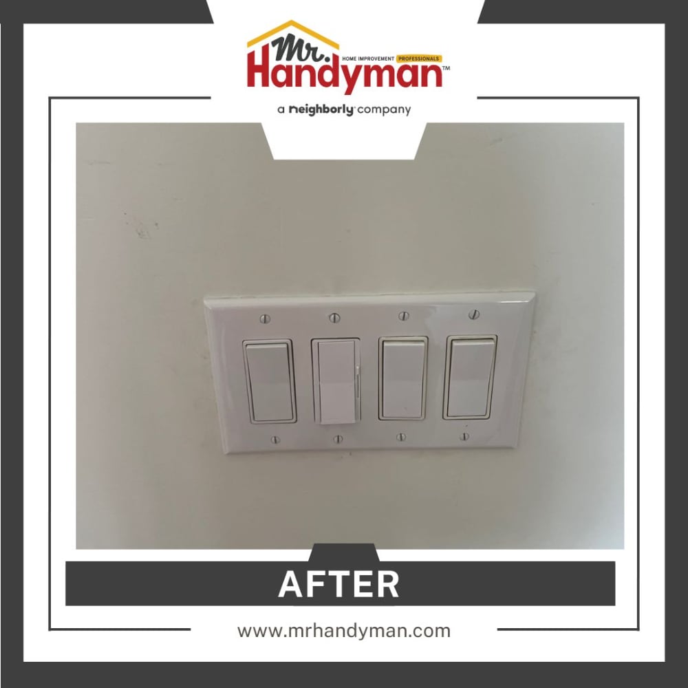 New light switches in Scottsdale