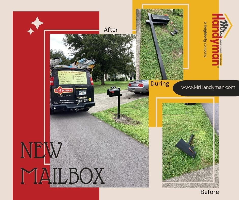 New mailbox installation.