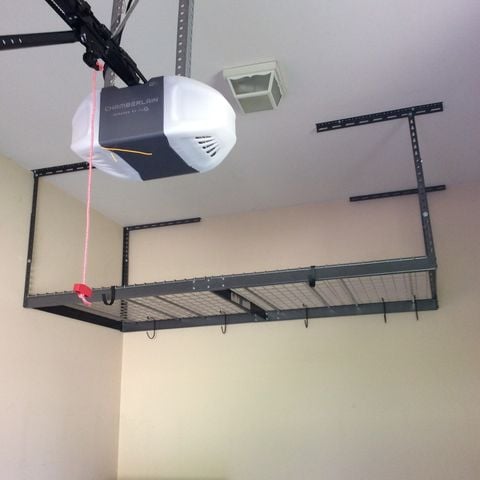 Overhead Storage Rack Installation