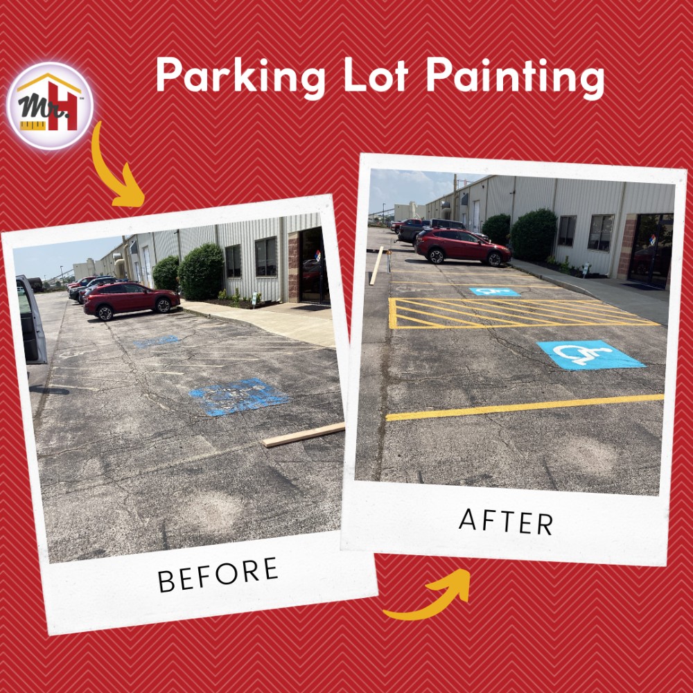 Parking Lot Painting in New Century