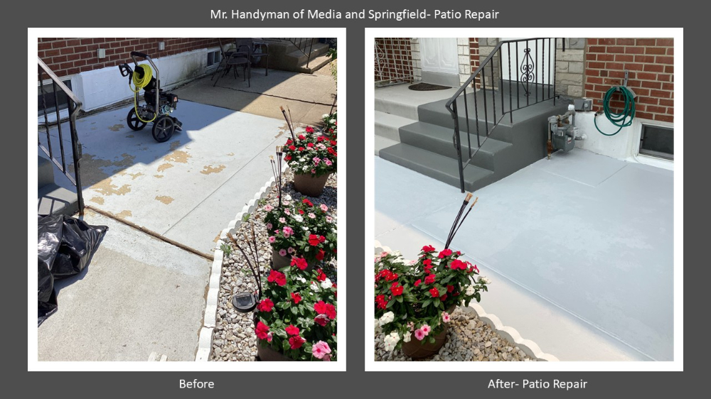 Patio Repair- Springfield PA