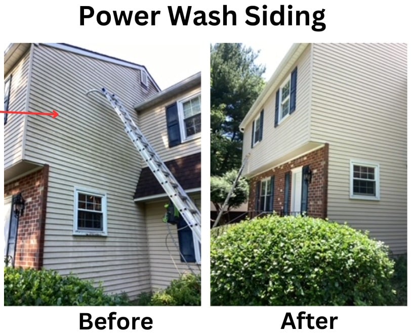 Power Wash Siding