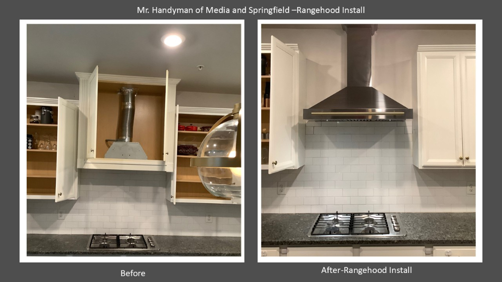 Rangehood Installation- Trainer PA