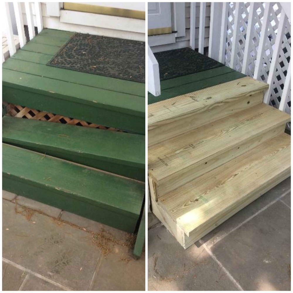 Rebuild stairs in Fairfield