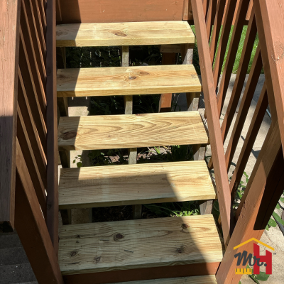 Replace Stair Treads