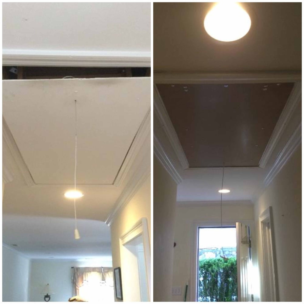 Replace attic ladder in Greenwich