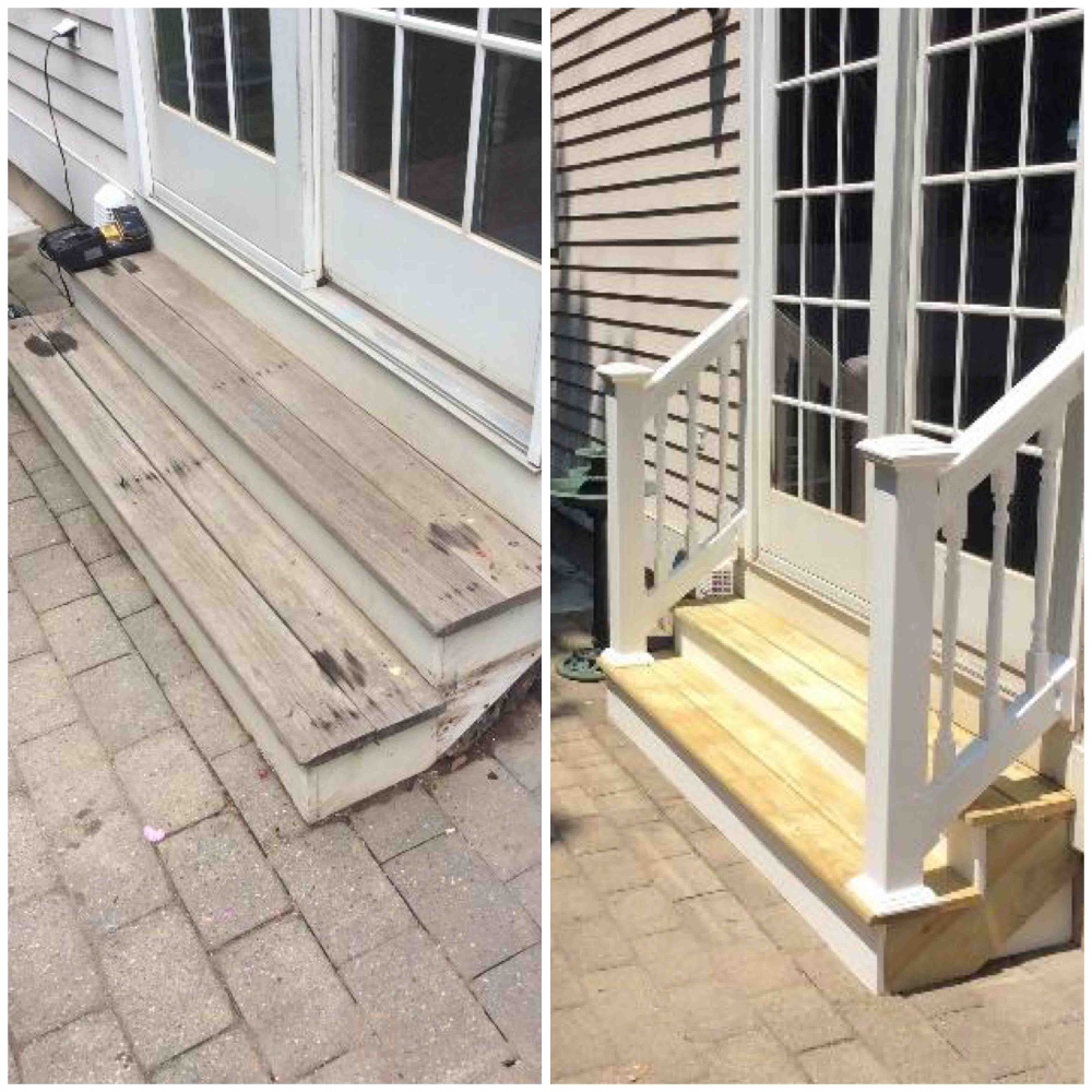 Replace stairs in Fairfield