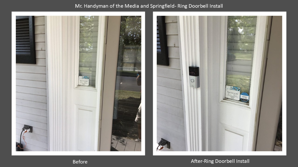 Ring Doorbell Installation- Chester Heights PA