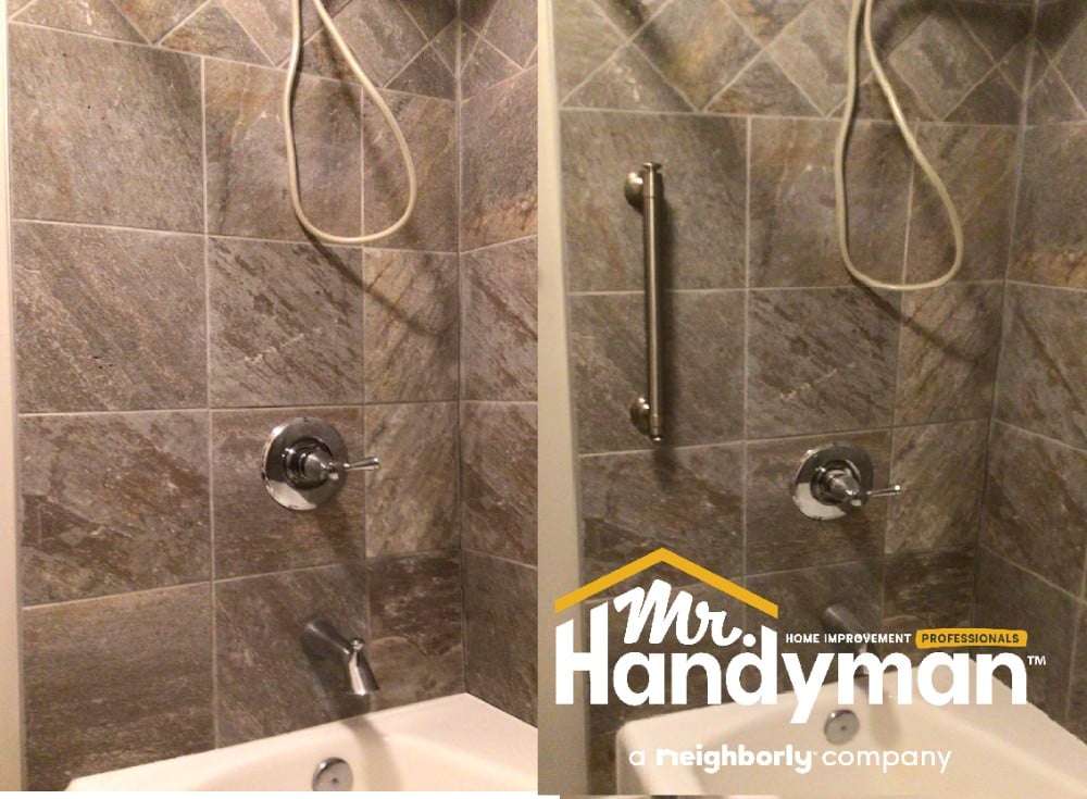 SHOWER GRAB BAR INSTALLATION mr handyman birmingham