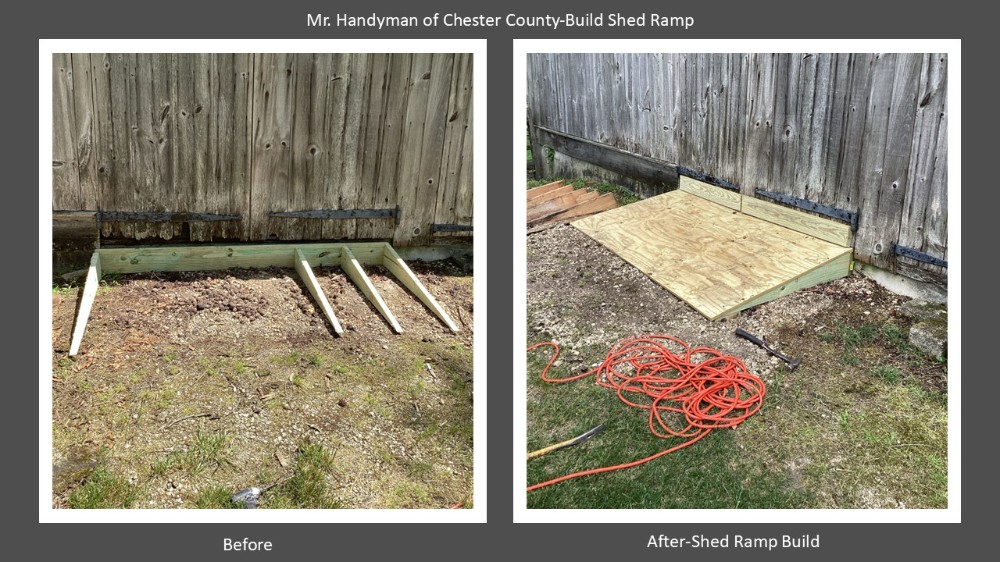 Shed Ramp Berwyn, Pa Chester County