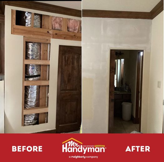 Sheetrock Replacement, Texture and Painting