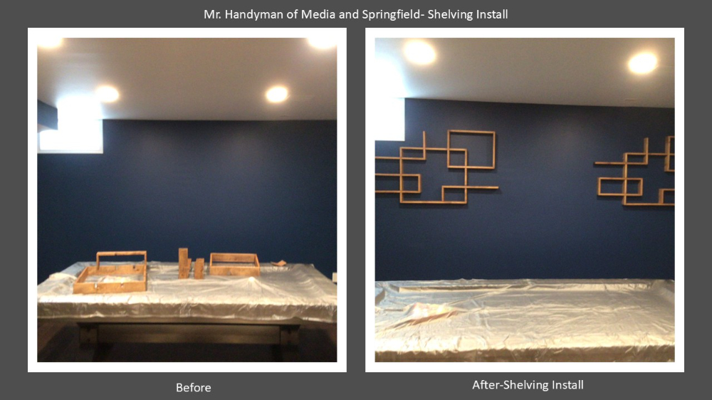 Shelving Install- Media PA