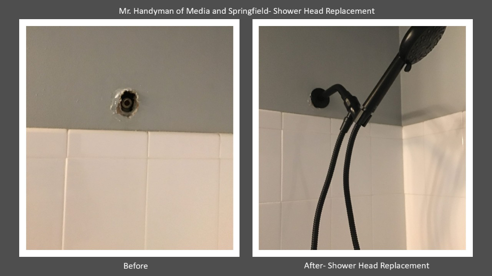 Shower Head Replacement- Aldan PA