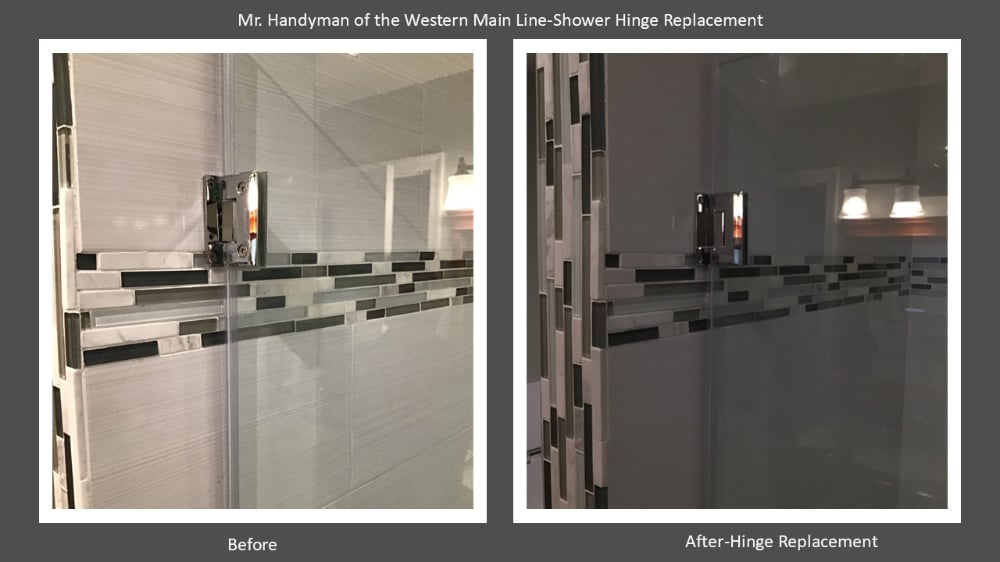 Shower Hinge Replacement Malvern, Pa Chester County