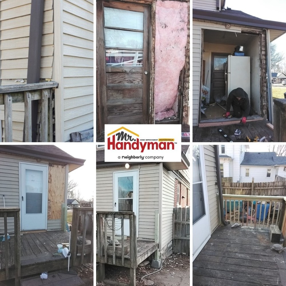 Siding, doors and deck repair