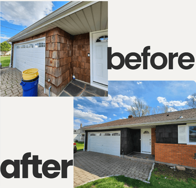 Staining Cedar/Caulking Windows/Painting Trim